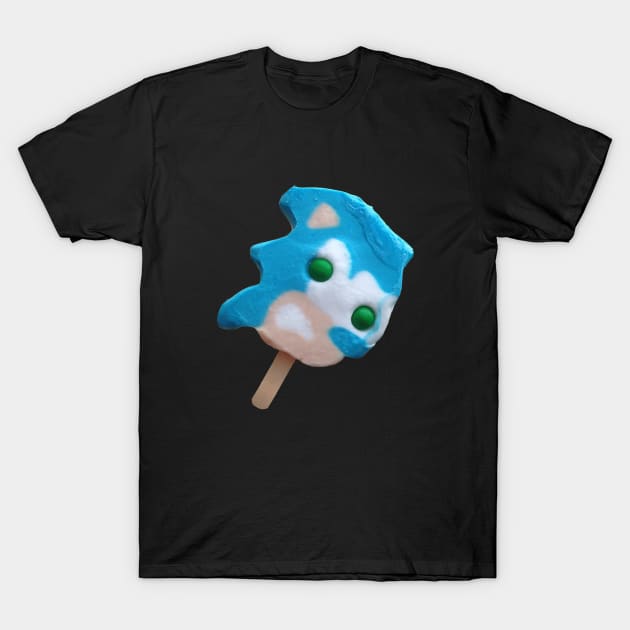 Ugly sonic popsicle T-Shirt by Lukasking Tees